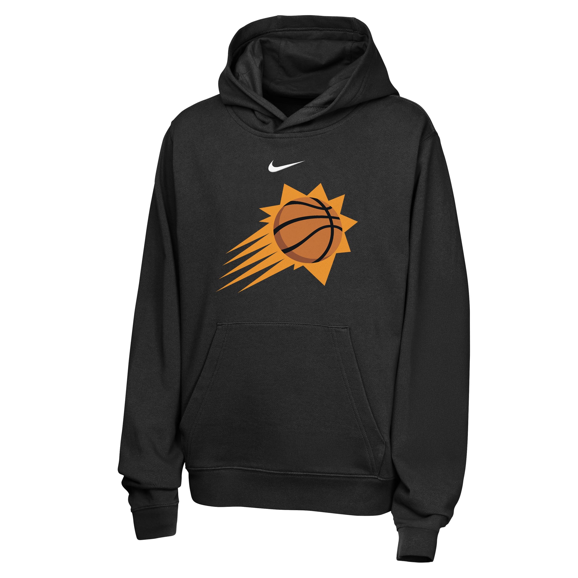 Sweat à capuche Nike Black Phoenix Suns Essential Logo Club pour enfant