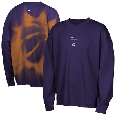  Phoenix Suns Nike Youth 2026 Standard Issue Pre-Game Performance Long Sleeve T-Shirt - Purple