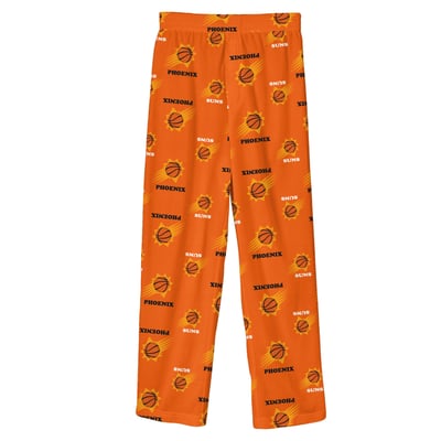 Phoenix Suns Outerstuff Youth Printed Pajama Pants - Orange