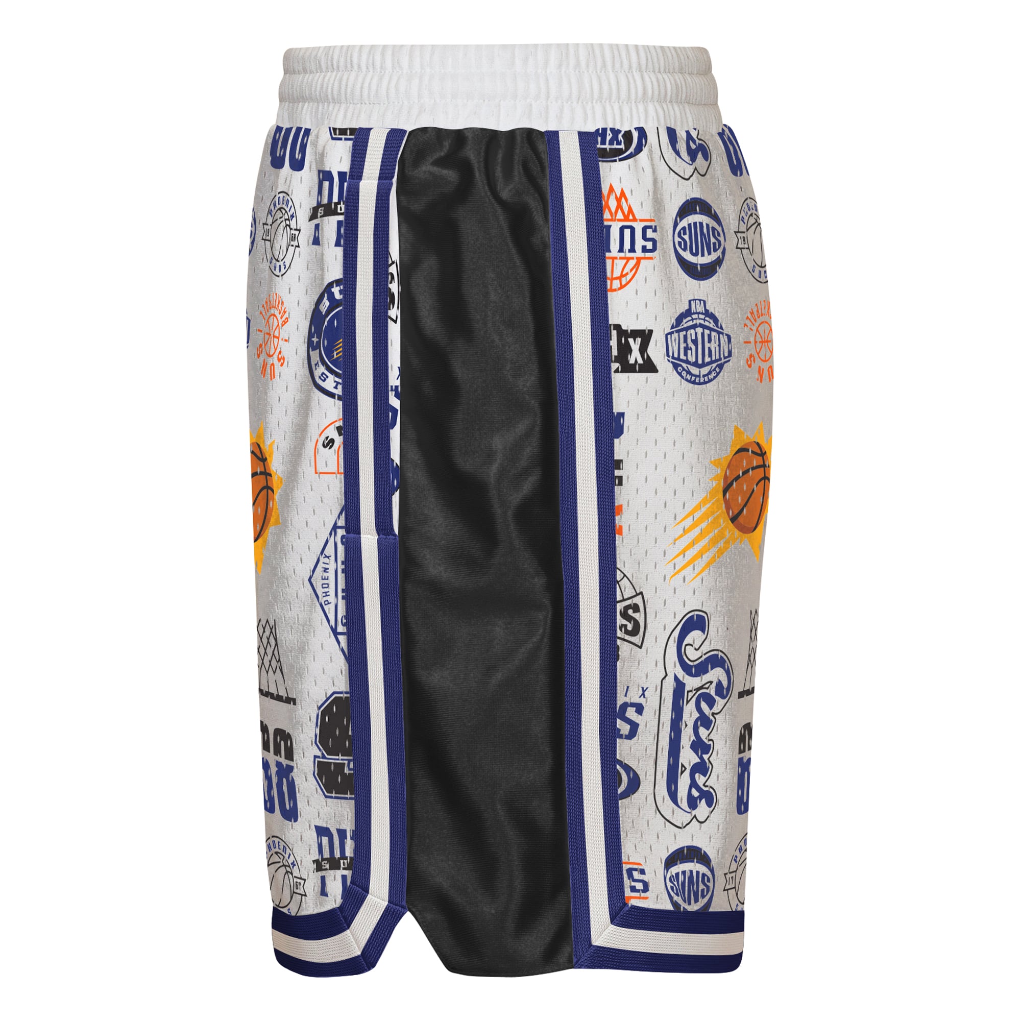 Short de basketball Youth Outerstuff White Phoenix Suns Ball Hog Dazzle