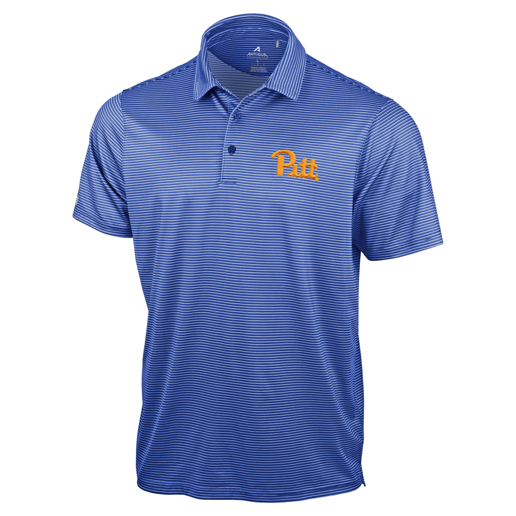 Polo Antigua Royal Pitt Panthers Lineage pour homme