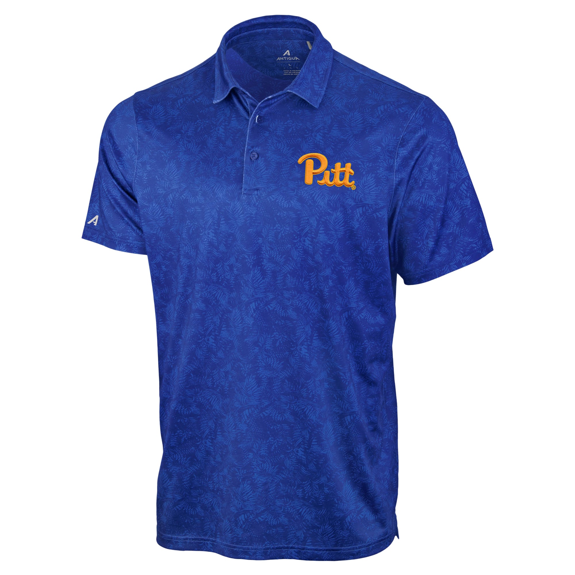 Polo Antigua Royal Pitt Panthers Lush pour homme