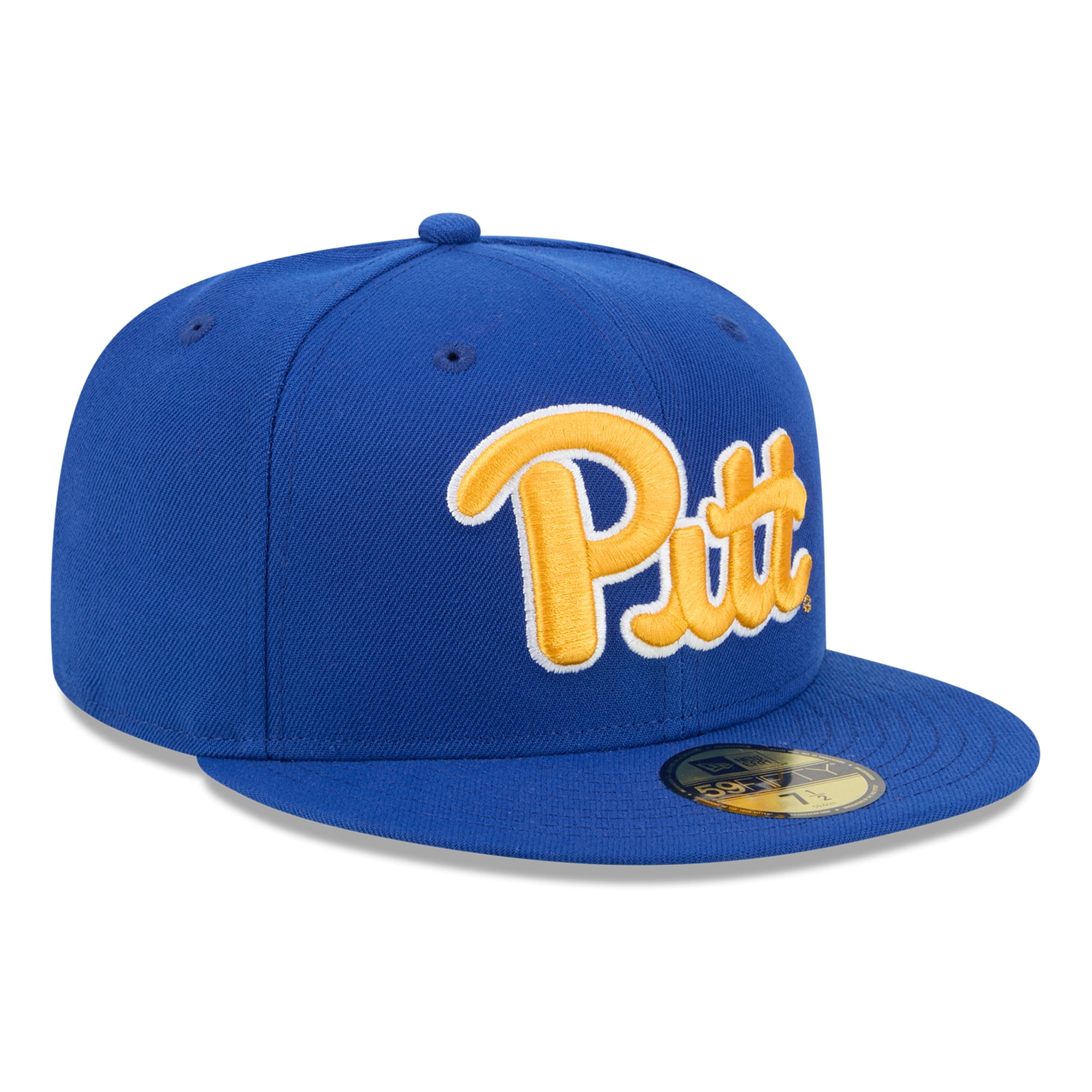 Casquette ajustée New Era Royal Pitt Panthers Core 59FIFTY pour homme