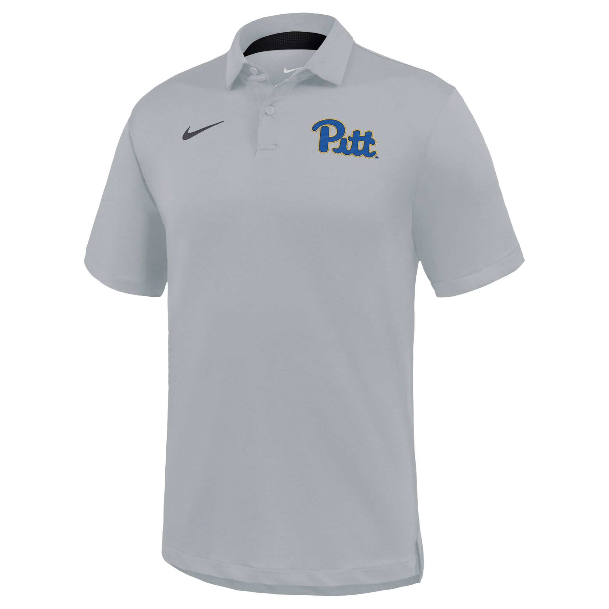 Men's Nike Gray Pitt Panthers Dri-FIT Tour Polo