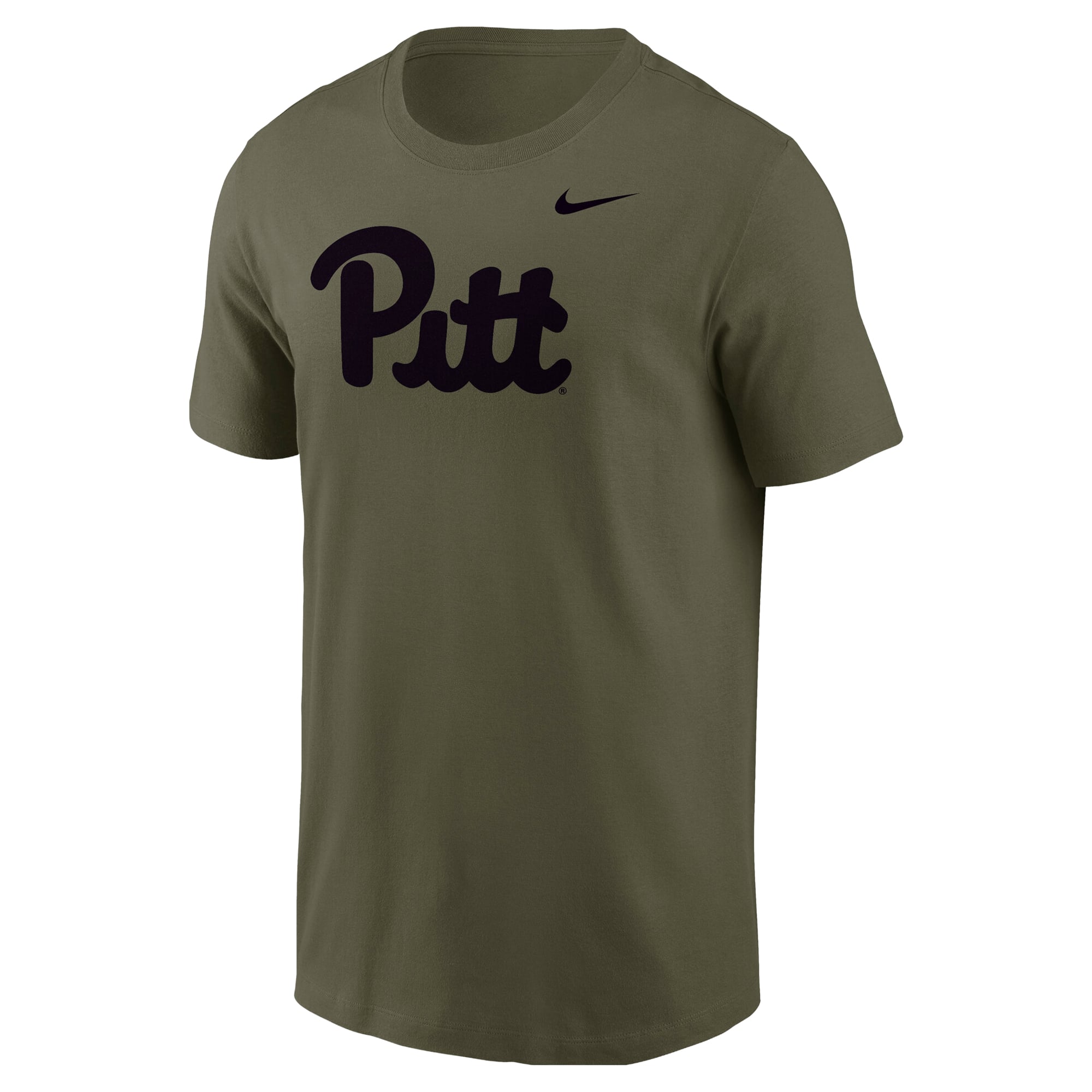 Men's Nike Olive Pitt Panthers Military T-Shirt