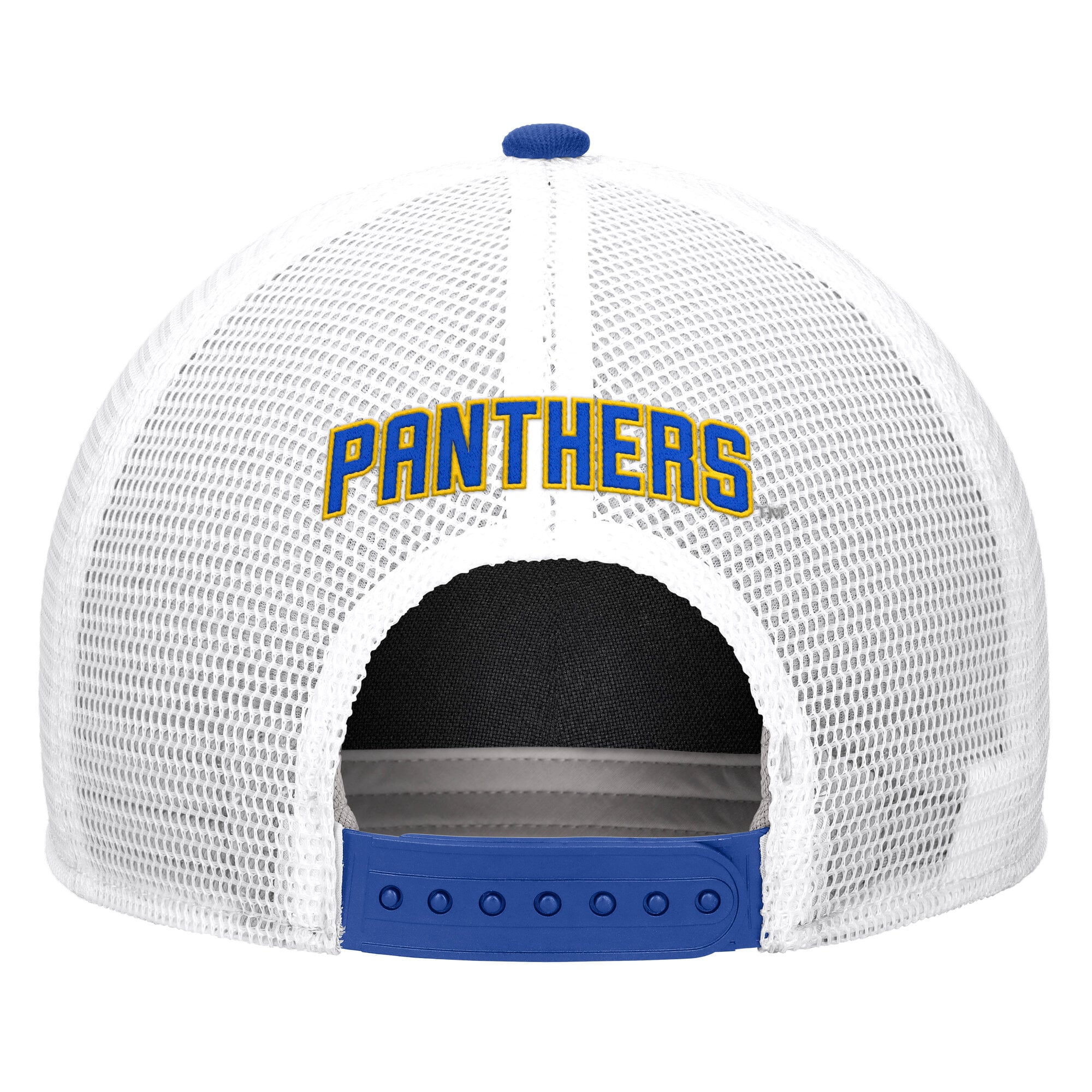 Men's Nike Royal Pitt Panthers 2026 On-Field Rope Adjustable Trucker Hat