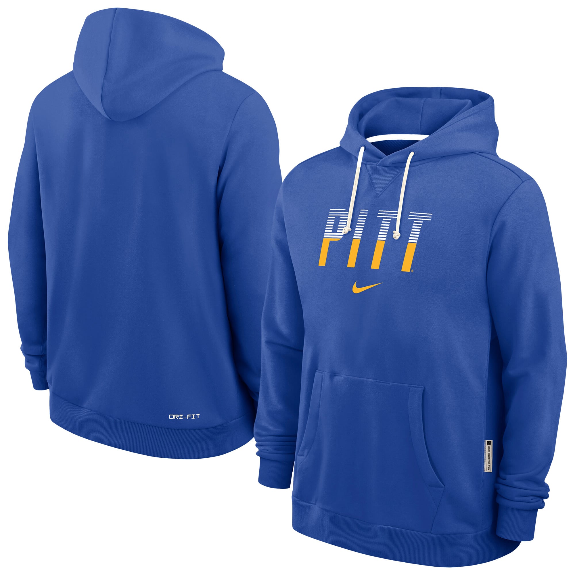 Men's Nike Royal Pitt Panthers 2026 Sideline Standard Issue Dri-FIT Hoodie