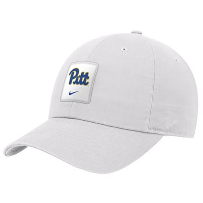 Pitt Panthers Nike 2026 On-Field Club Adjustable Hat - White
