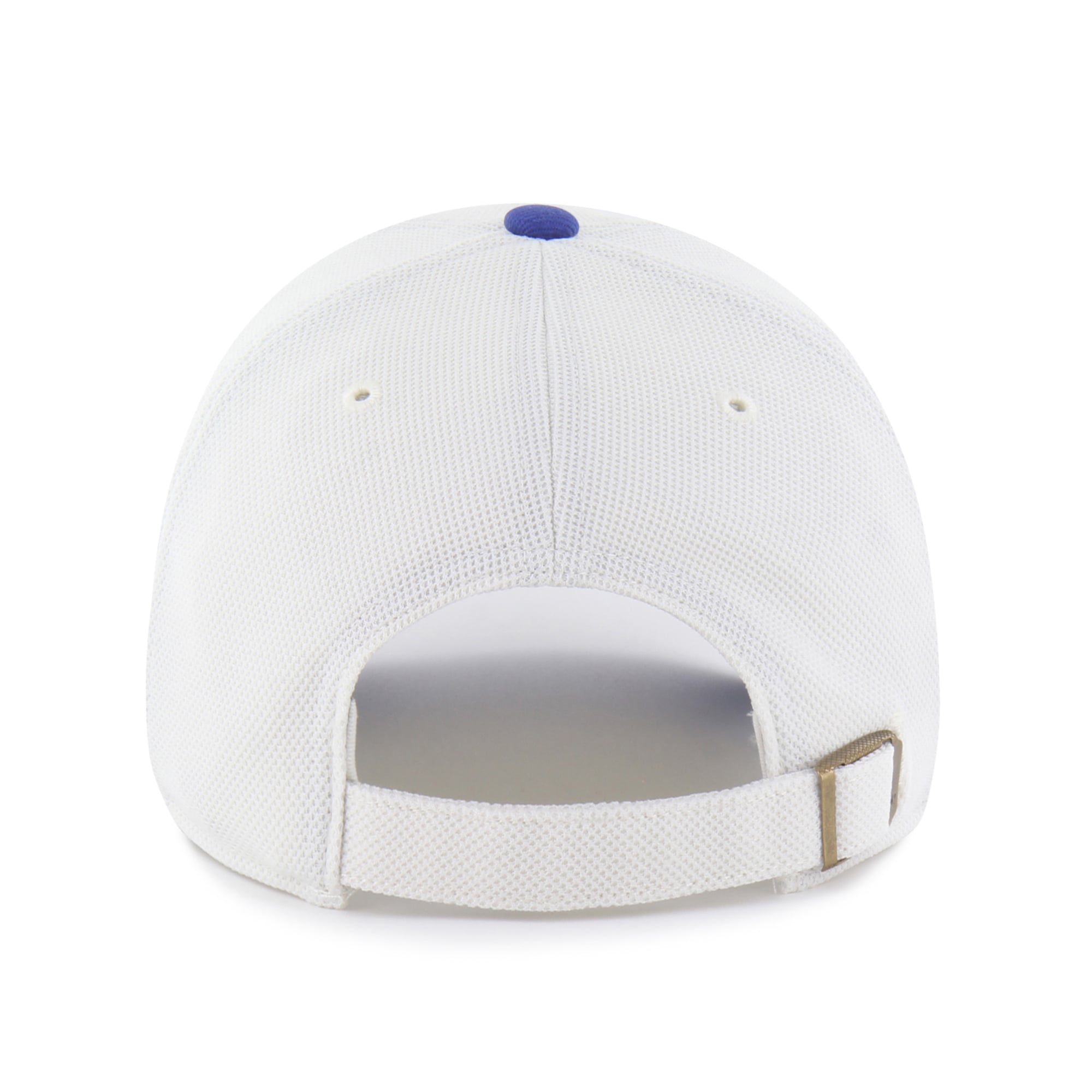 Unisex '47 White/Royal Pitt Panthers Pique Patch Clean Up Adjustable Hat