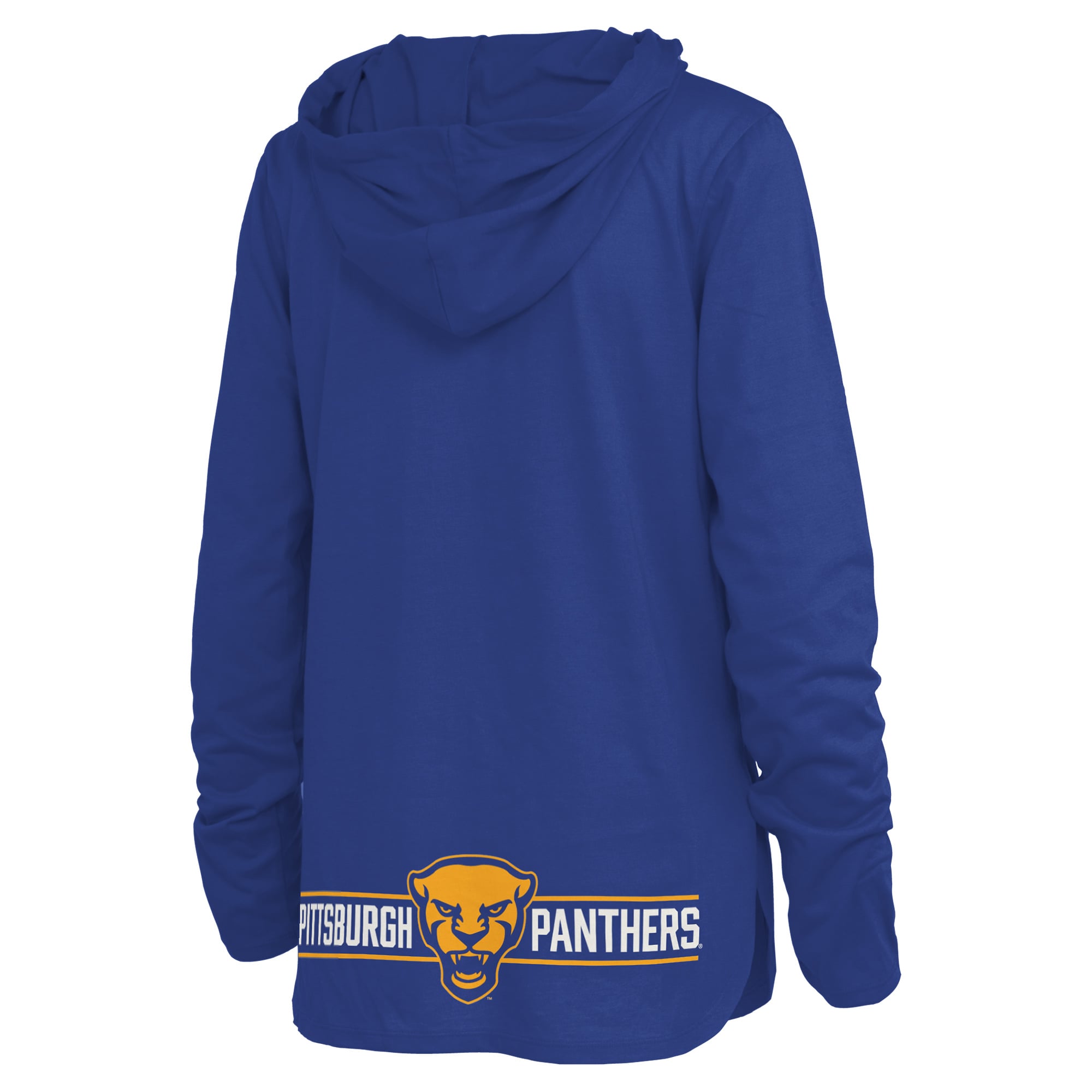 T-shirt à capuche manches longues Allie Royal Pitt Panthers de Pressbox pour femmes
