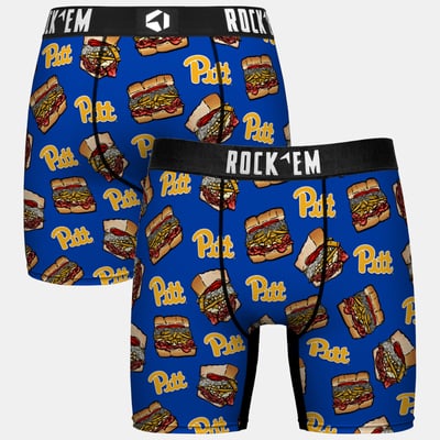  Pitt Panthers Rock Em Youth Localized Boxer Briefs - Royal
