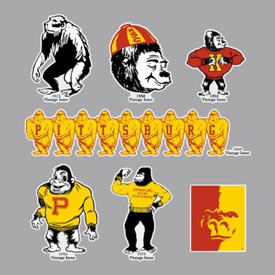 Pitt State Lettering Pittsburg State Logo