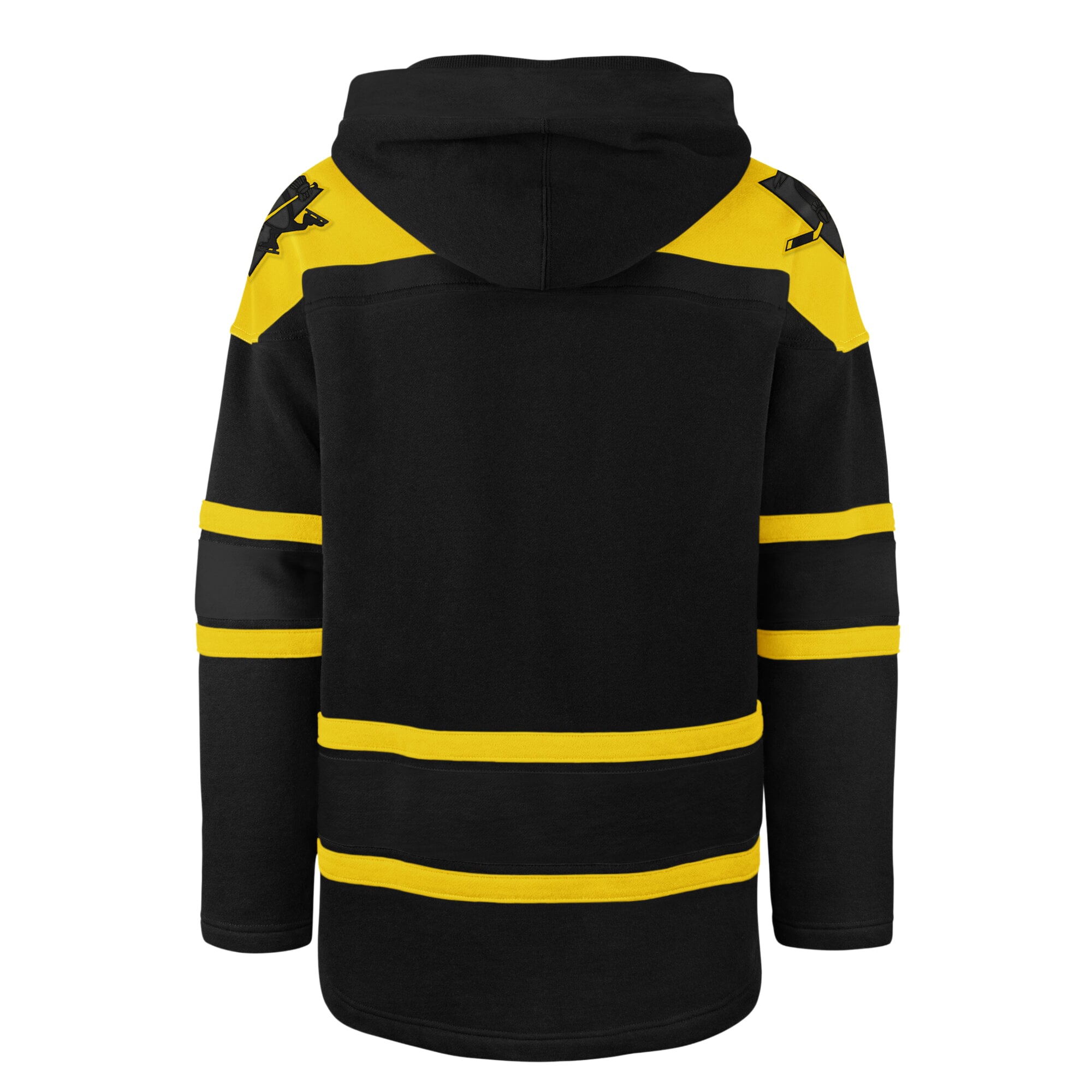 Sweat à capuche lacets Pittsburgh Penguins noir '47 pour homme