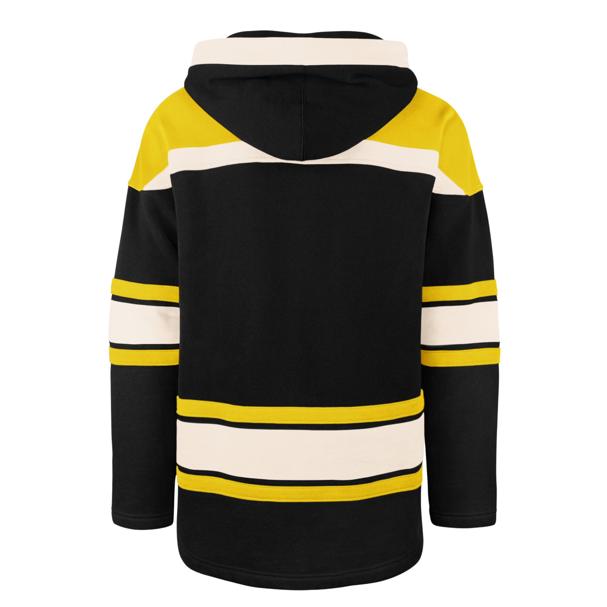 Men's '47  Black Pittsburgh Penguins Superior Lacer Hoodie