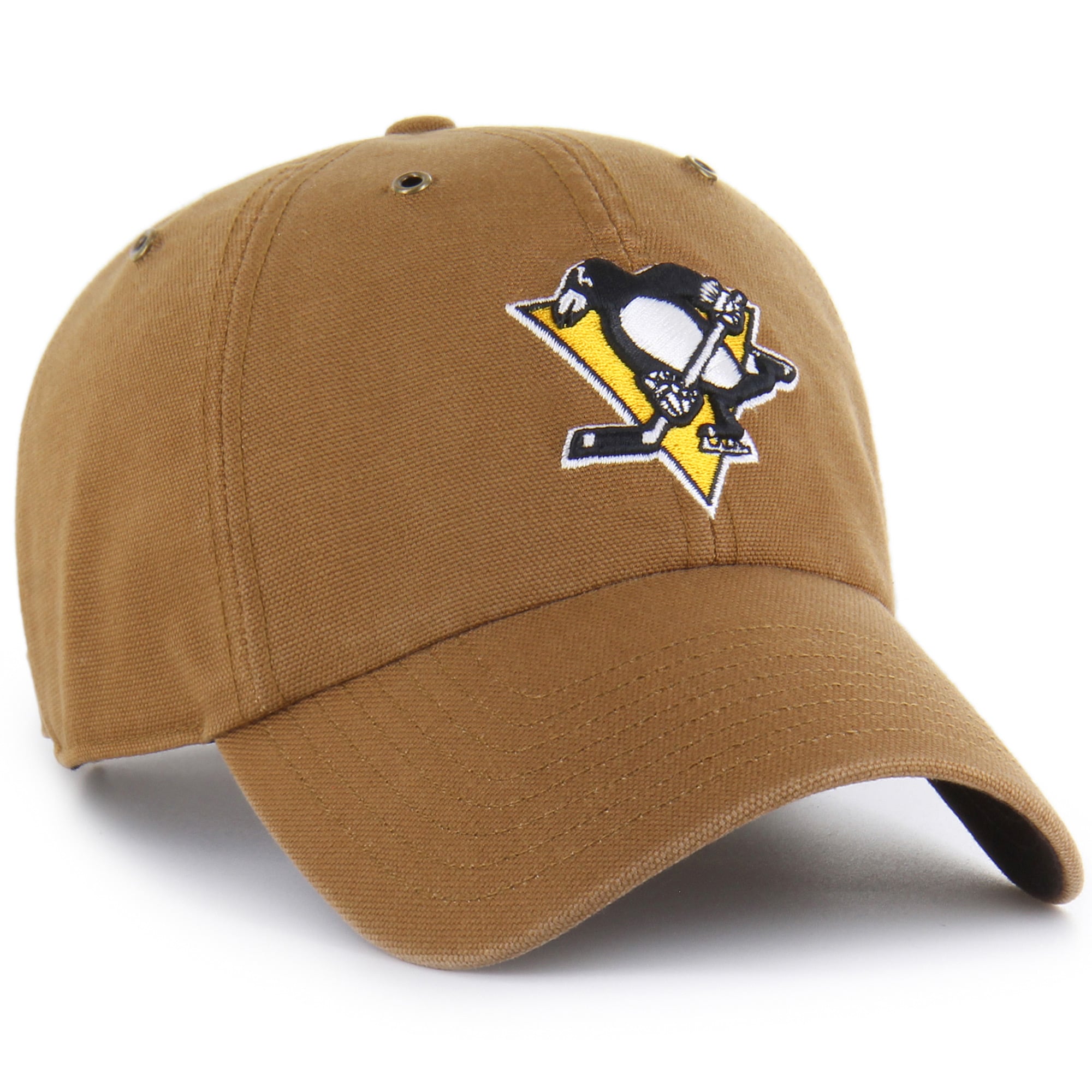 Casquette ajustable Carhartt x '47 Brown Pittsburgh Penguins Clean Up pour homme