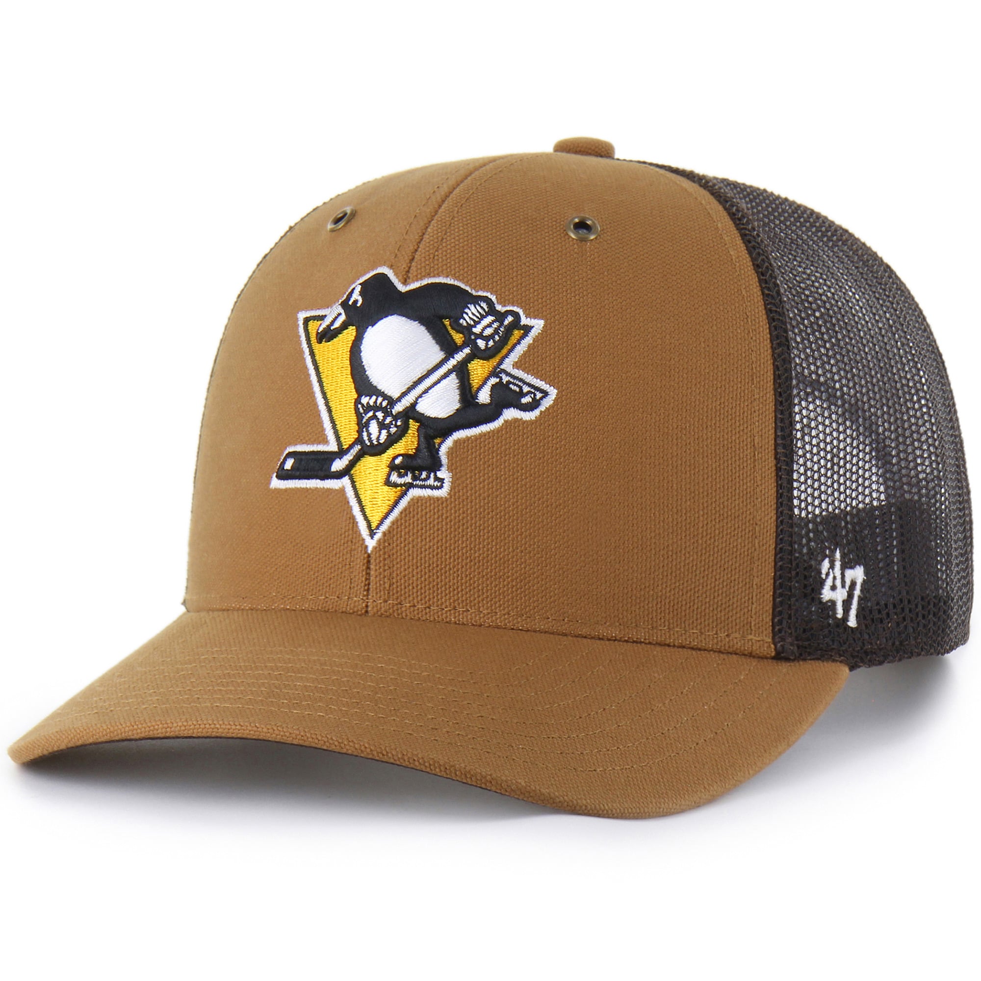 Casquette ajustable Carhartt x '47 Brown Pittsburgh Penguins pour homme