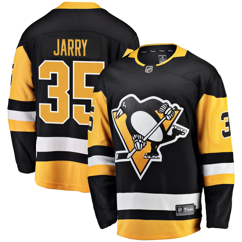 Maillot De Hockey Signé Tristan Jarry - Pittsburgh Penguins - Certifié JSA