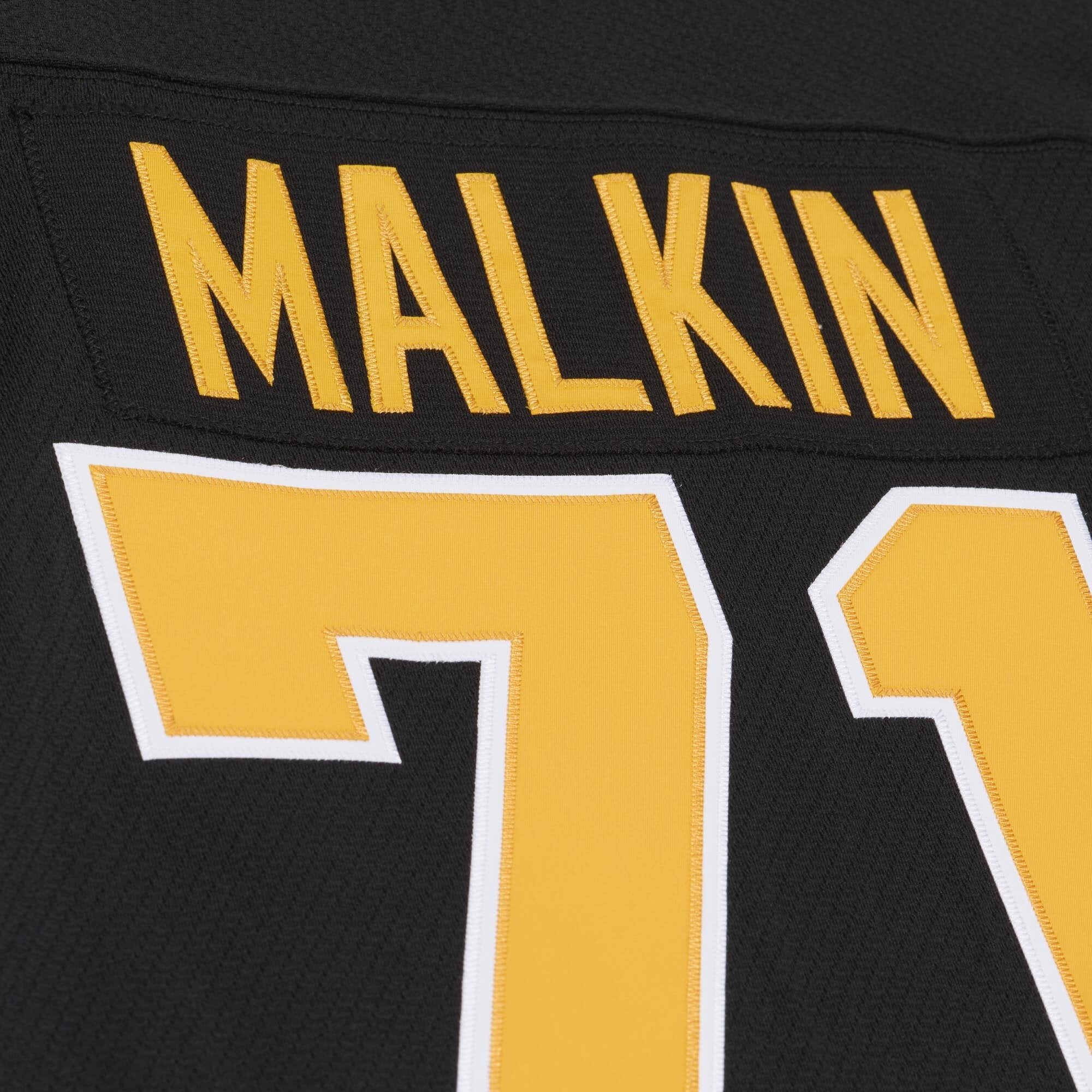 Men's Mitchell & Ness Evgeni Malkin Black Pittsburgh Penguins 2016/17 Power Play Jersey