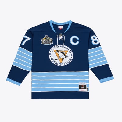 Sidney Crosby Pittsburgh Penguins Mitchell & Ness 2011 Winter Classic Power Play Jersey - Blue