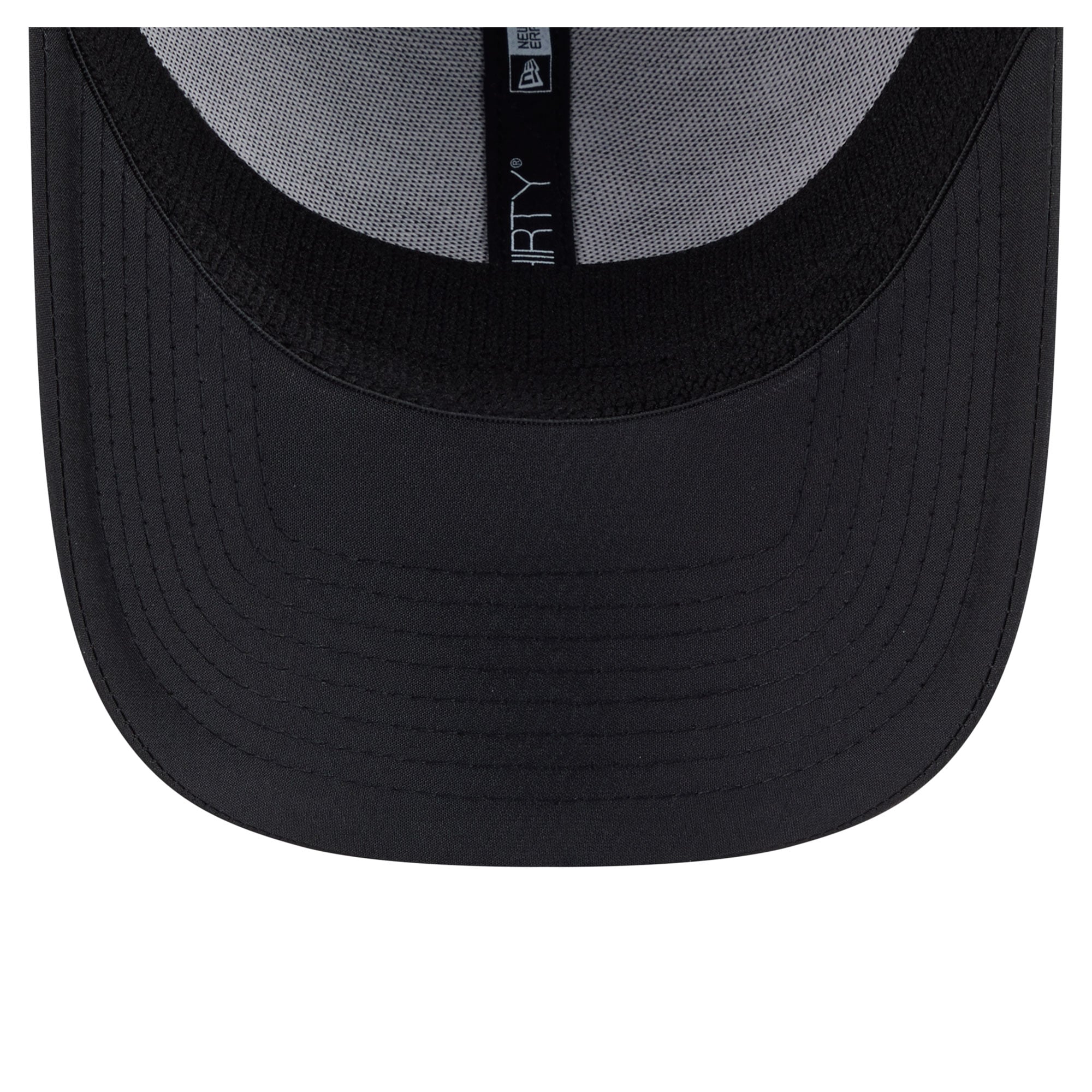 Men's New Era  Black Pittsburgh Penguins Blackout 39THIRTY Stretch Hat