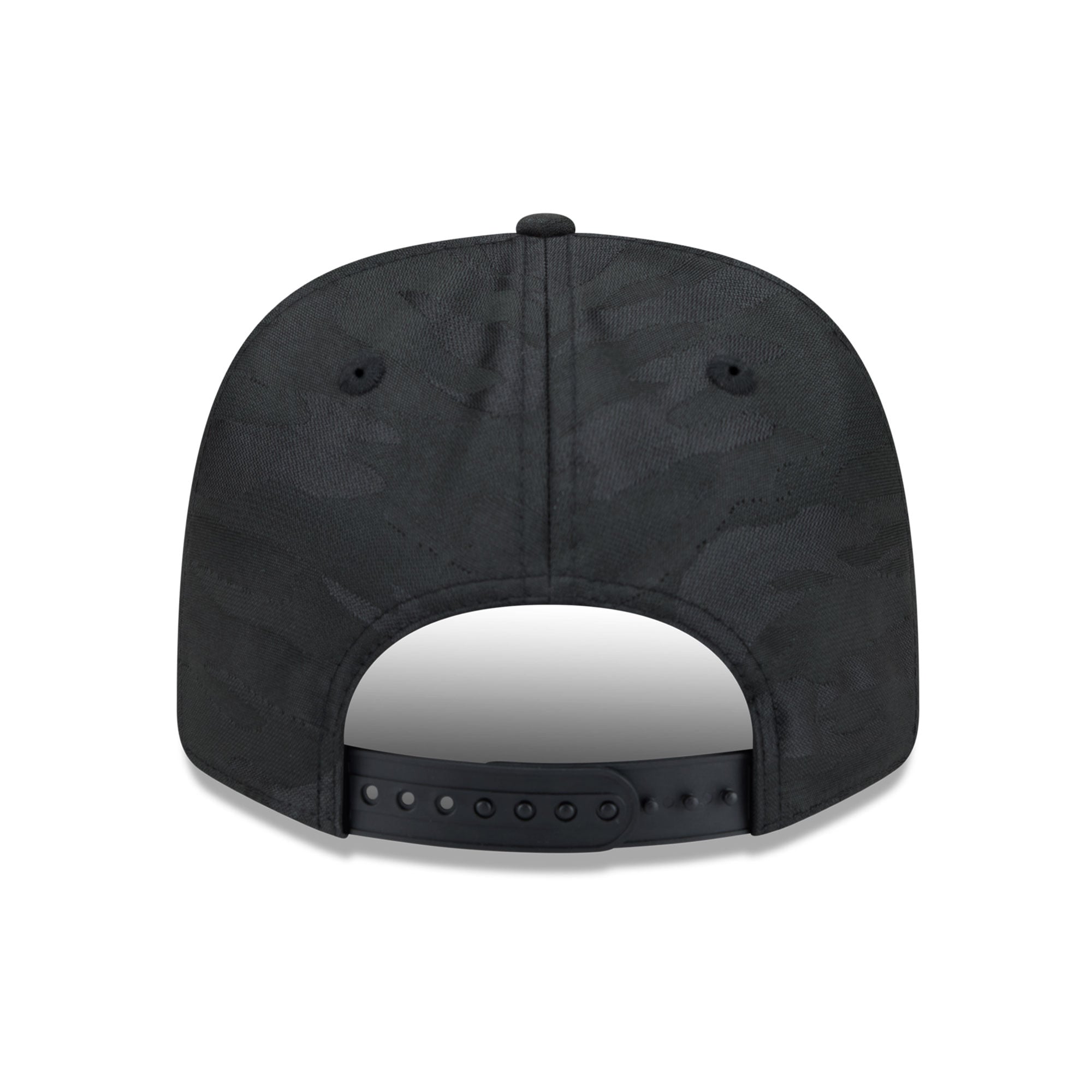 Casquette ajustable perforée New Era noire Pittsburgh Penguins camouflage 9SEVENTY pour homme