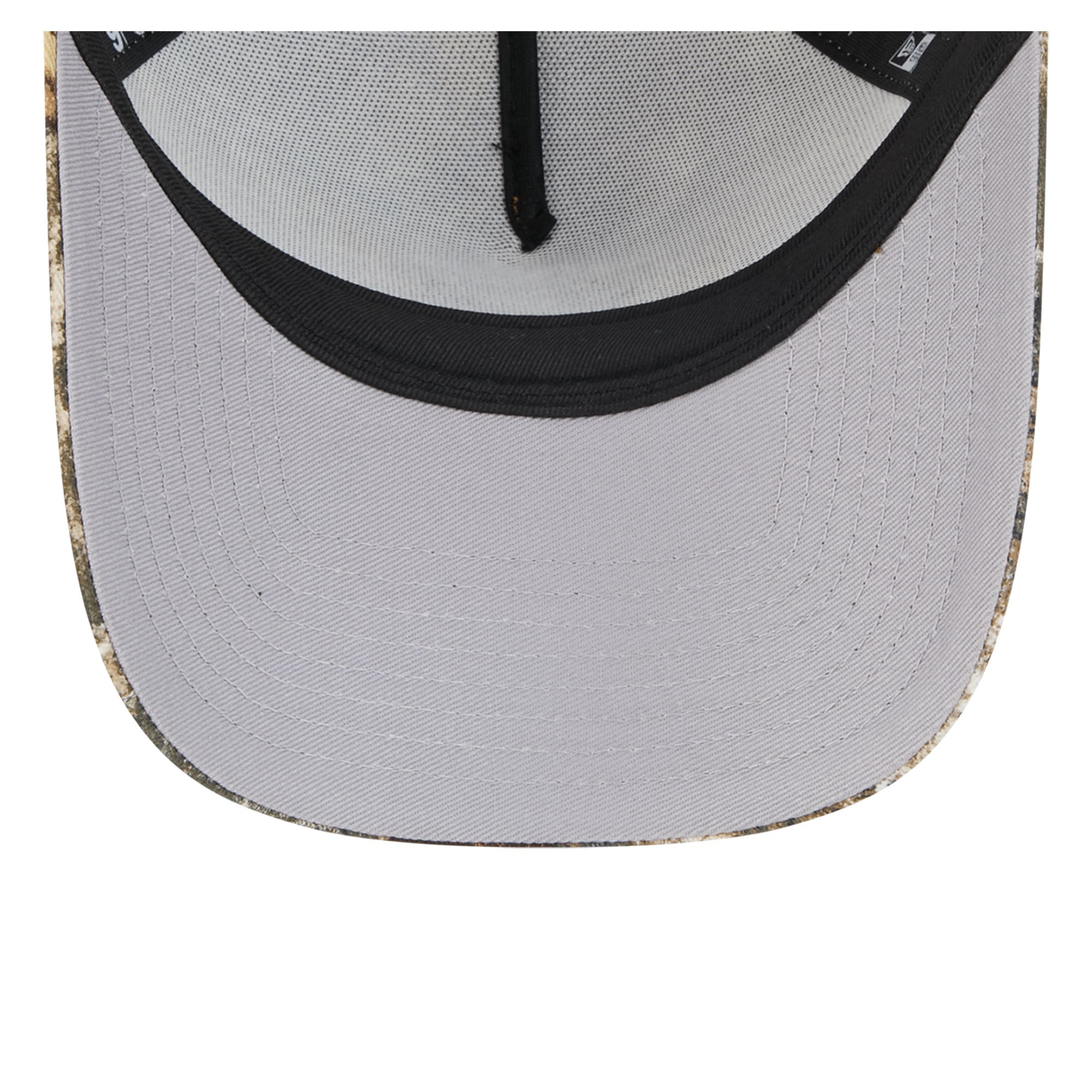 Casquette trucker ajustable New Era 9FORTY camouflage Pittsburgh Penguins Real Tree A-Frame pour homme