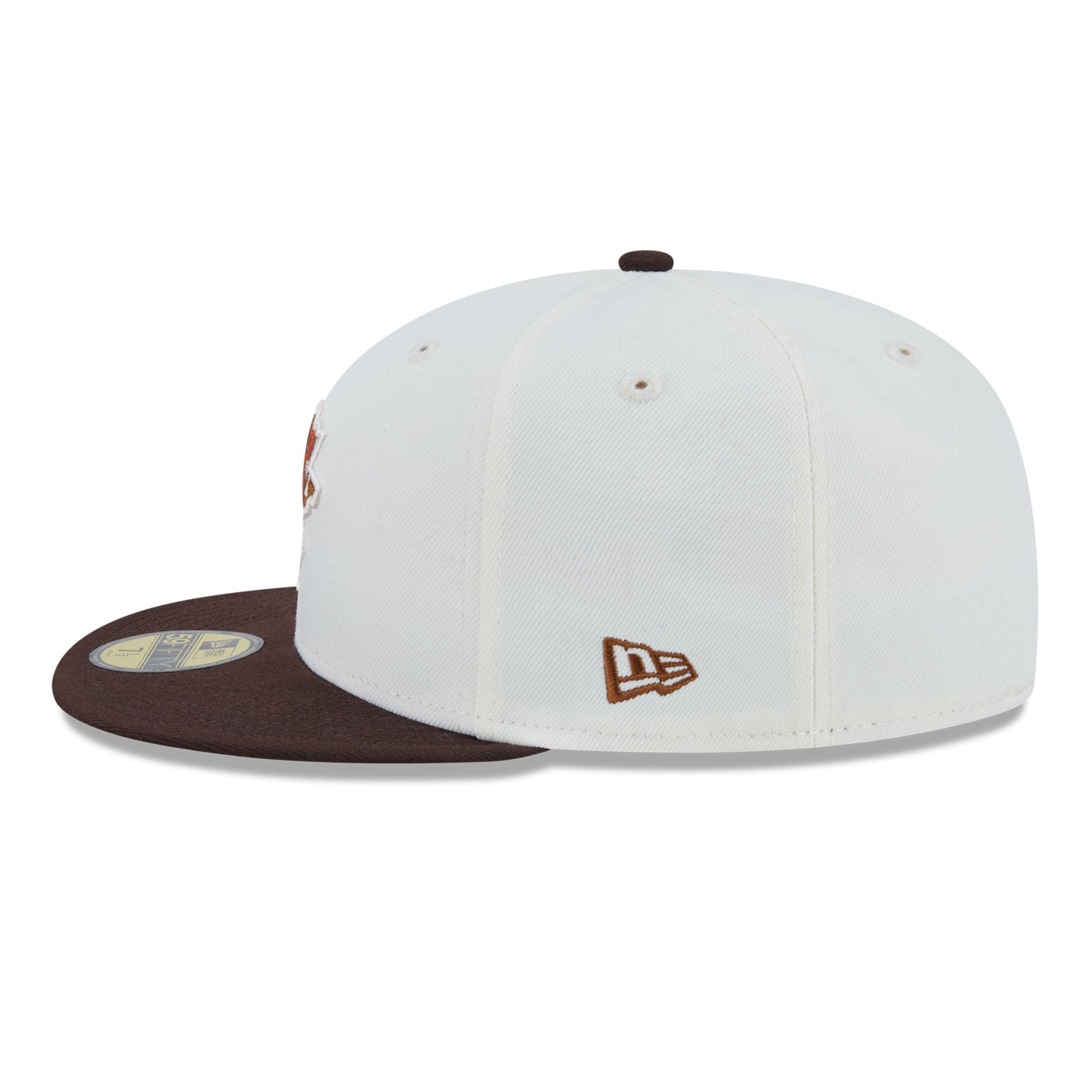 Casquette ajustée New Era 59FIFTY crème Pittsburgh Penguins pour homme