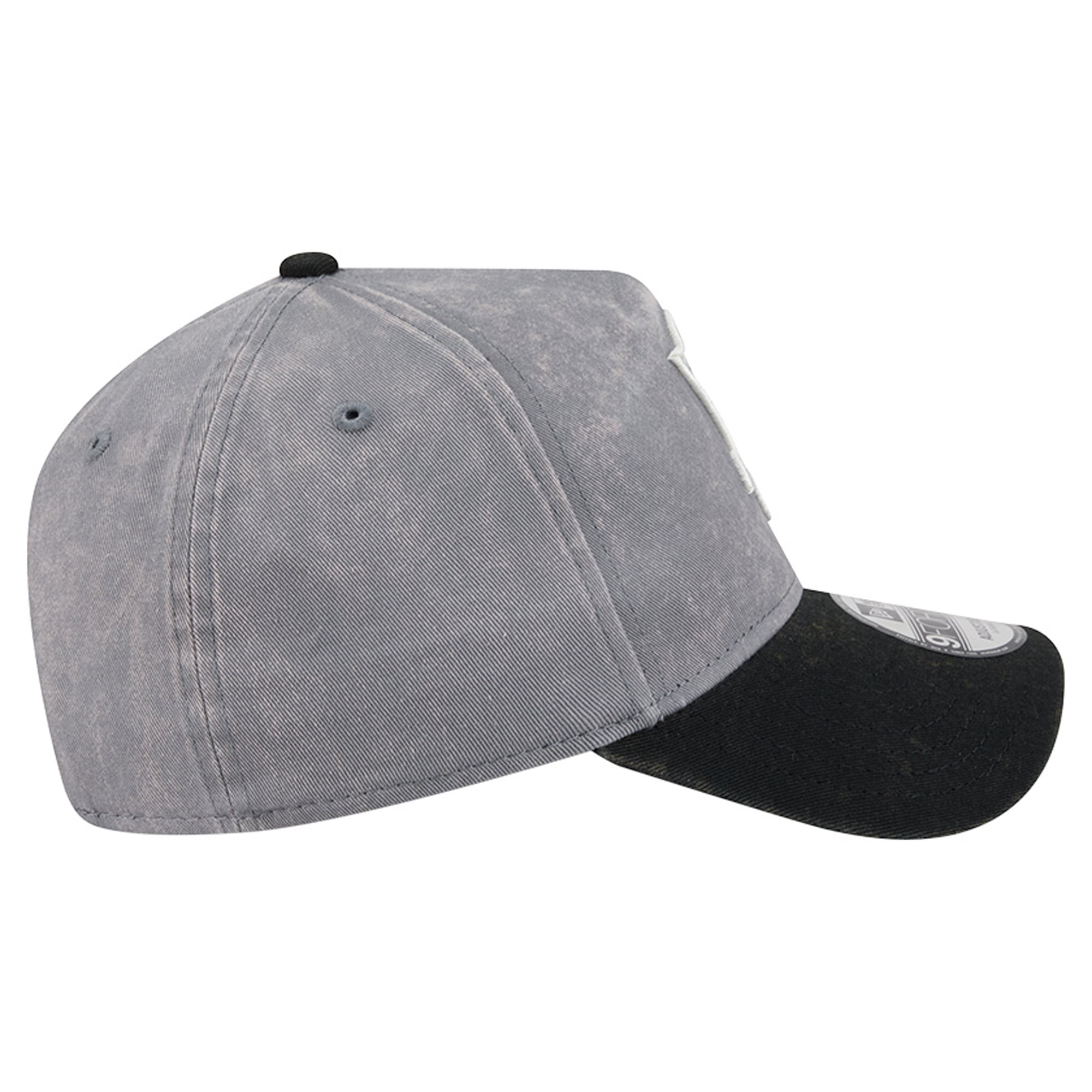Men's New Era Gray/Black Pittsburgh Penguins Storm A-Frame 9FORTY Adjustable Hat