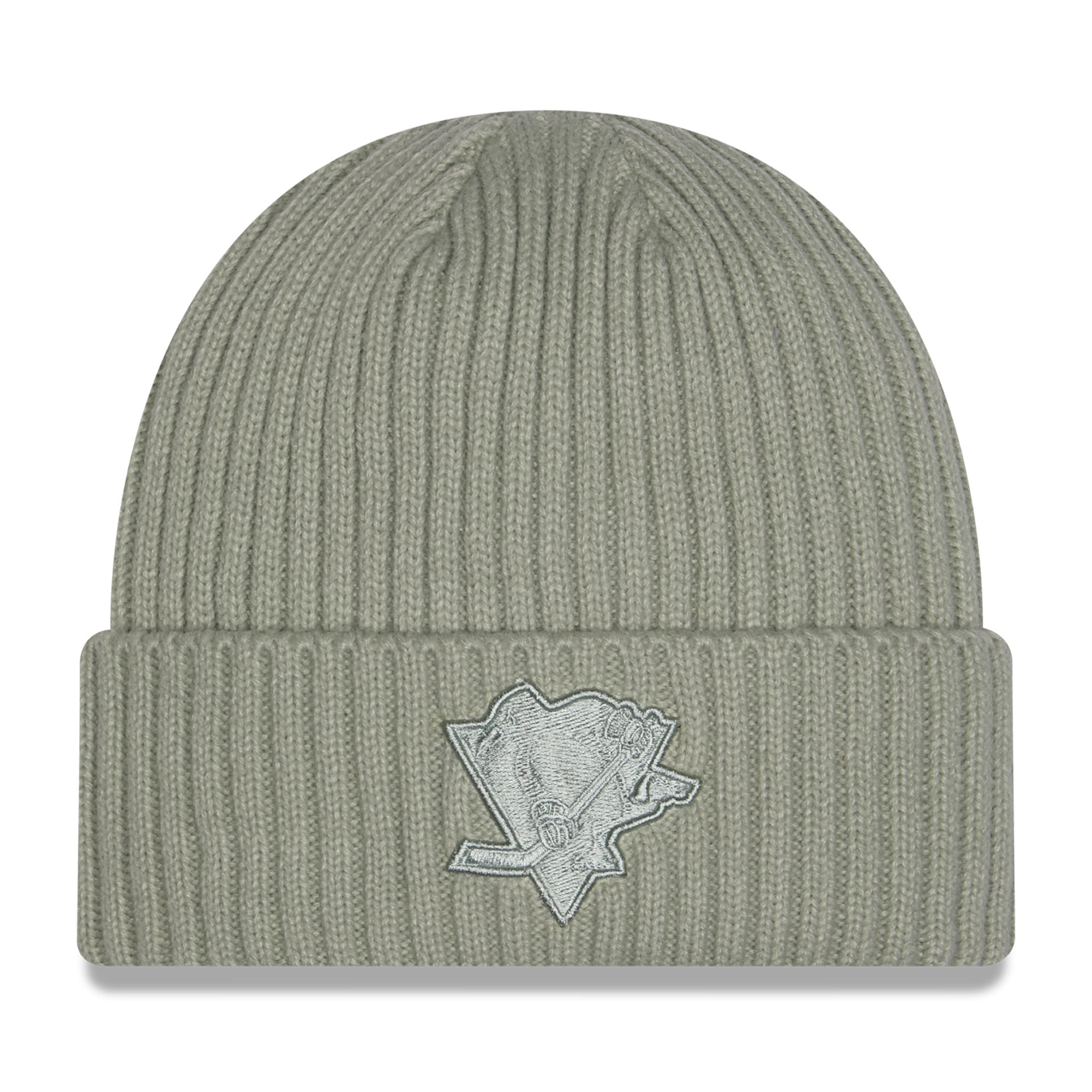 Bonnet à revers New Era vert sauge Pittsburgh Penguins pour homme