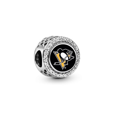 Pittsburgh Penguins Pandora Color Button Charm