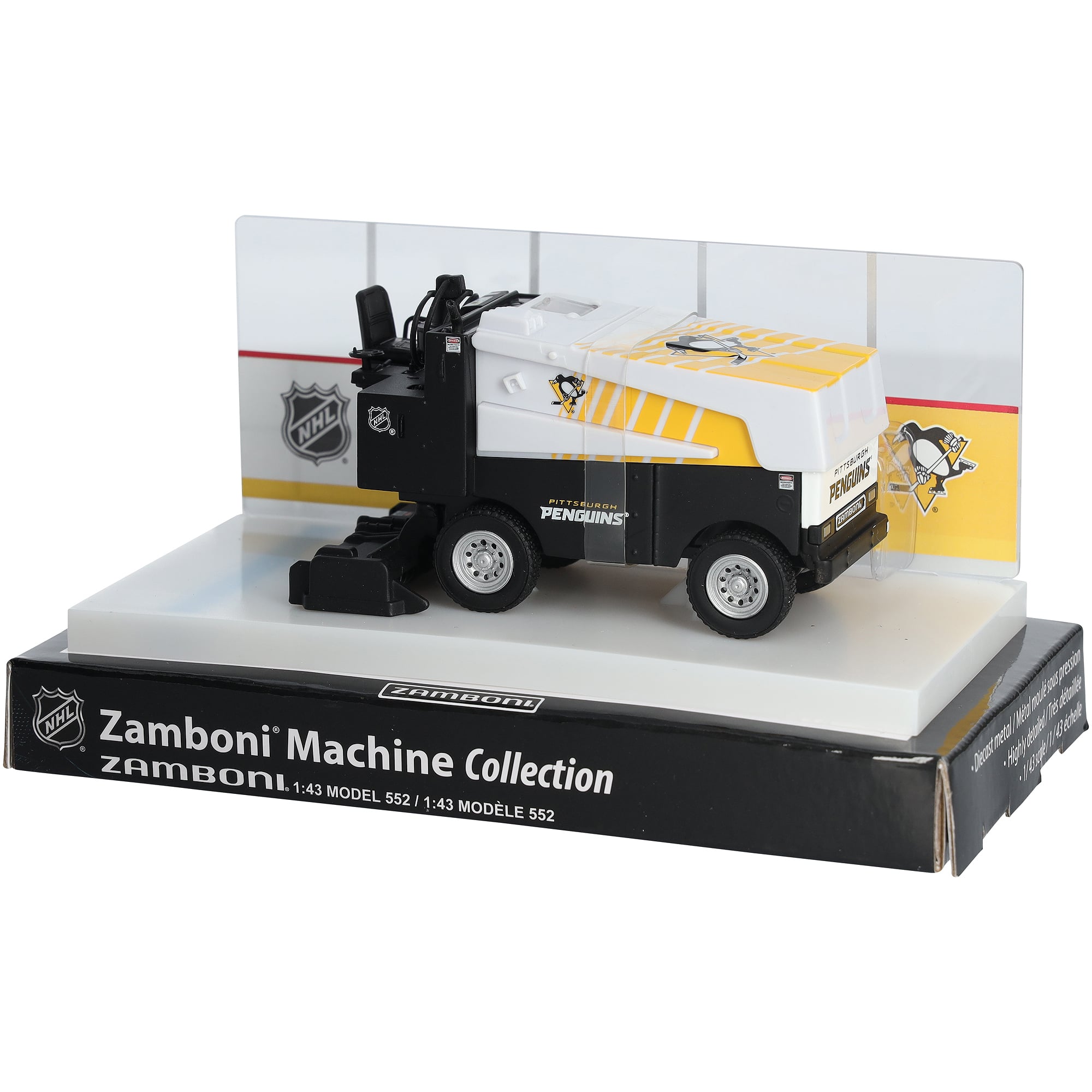 Pittsburgh Penguins 2026-27 Season 1:43 Scale Die-Cast Zamboni