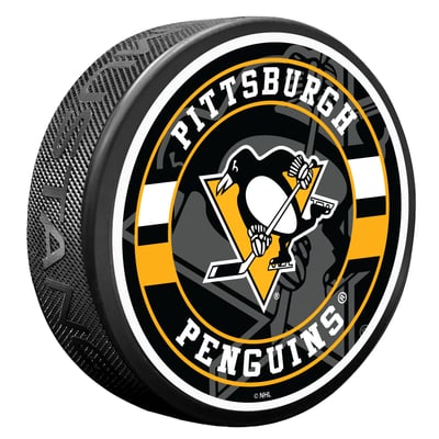 Pittsburgh Penguins Spotlight Hockey Puck