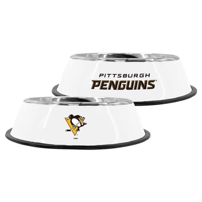 Pittsburgh Penguins The Memory Company 9" Stainless Steel Pet Bowl