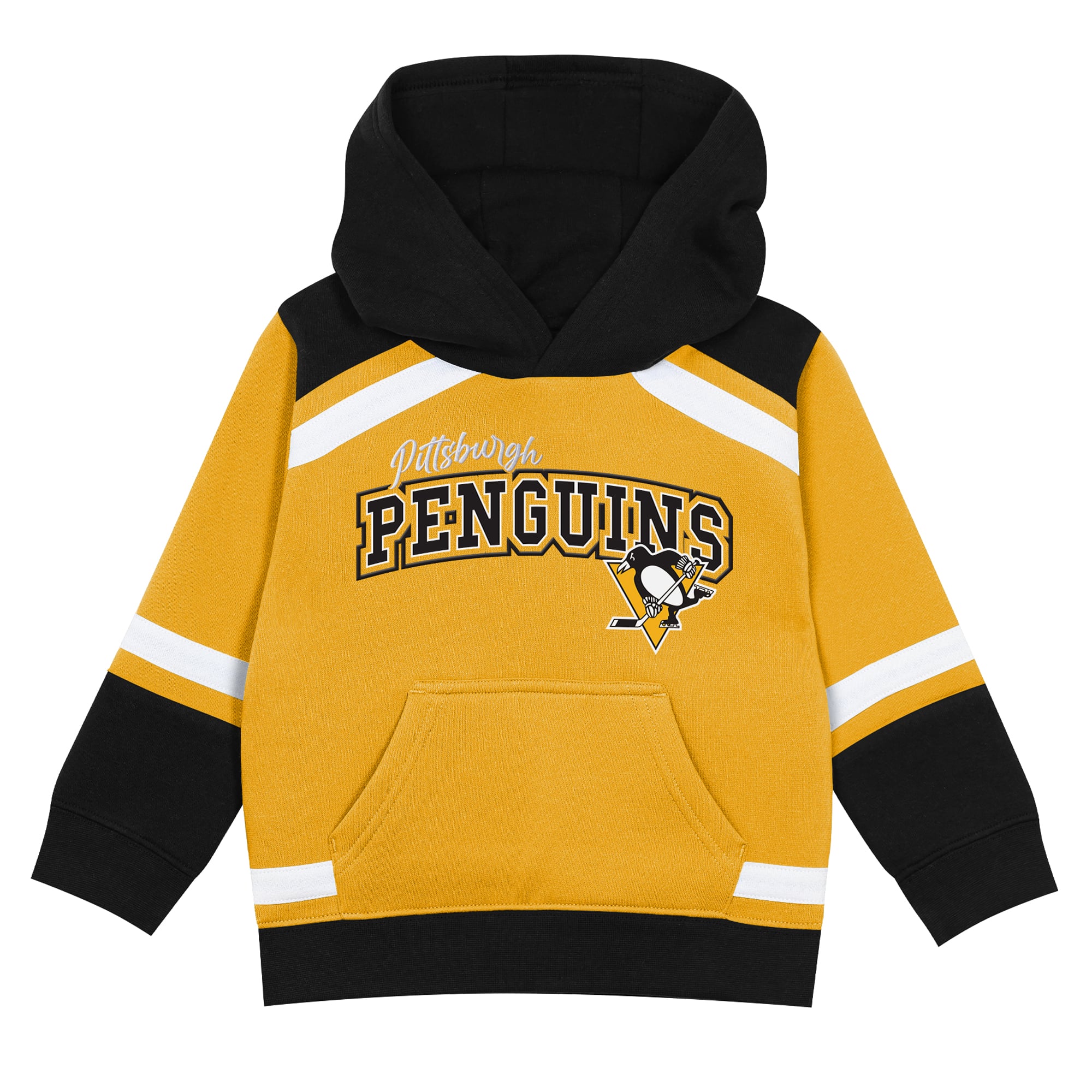 Ensemble sweat à capuche et pantalon Ice Explorer des Penguins de Pittsburgh, or noir, pour tout-petit, Outerstuff