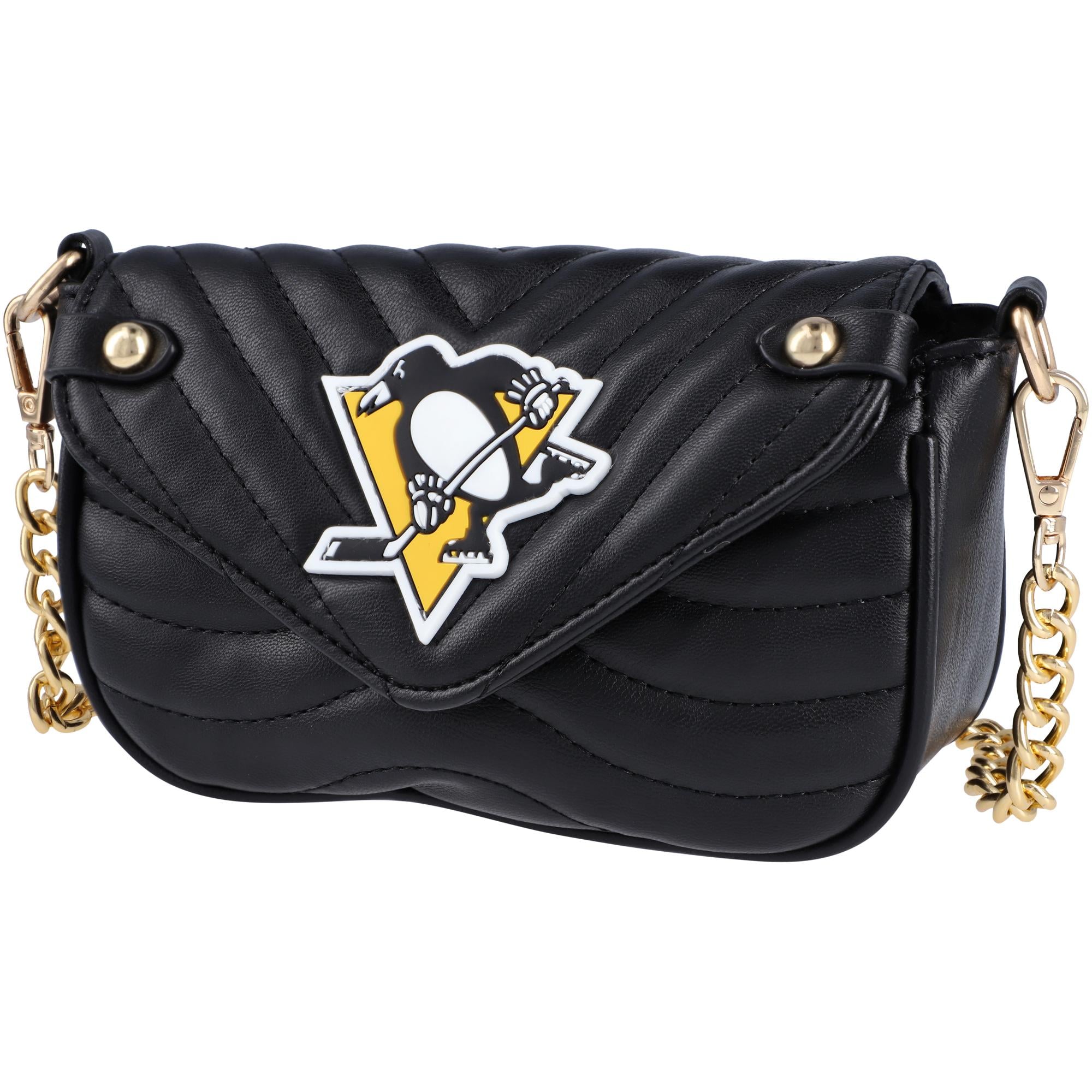 Sac à bandoulière en cuir végétalien FABGATING by Cuce Pittsburgh Penguins pour femme