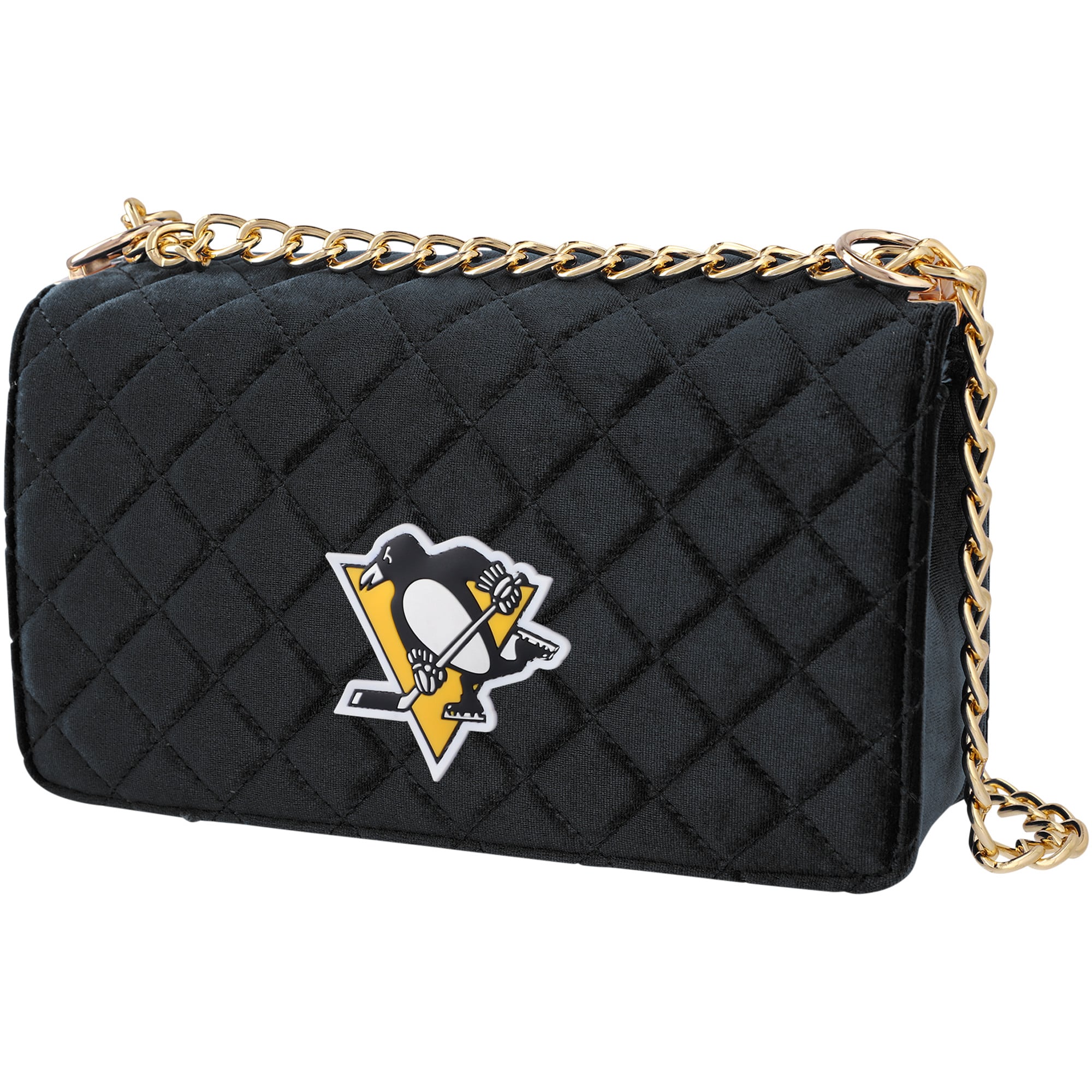 Sac en velours FABGATING by Cuce Pittsburgh Penguins pour femme, aux couleurs de l'équipe