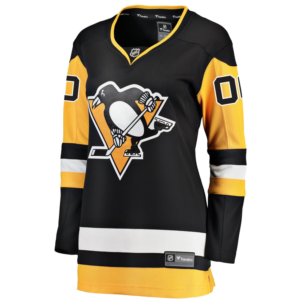 Fanatiques pour femmes de marque Black Pittsburgh Penguins Breakaway - Maillot personnalisé
