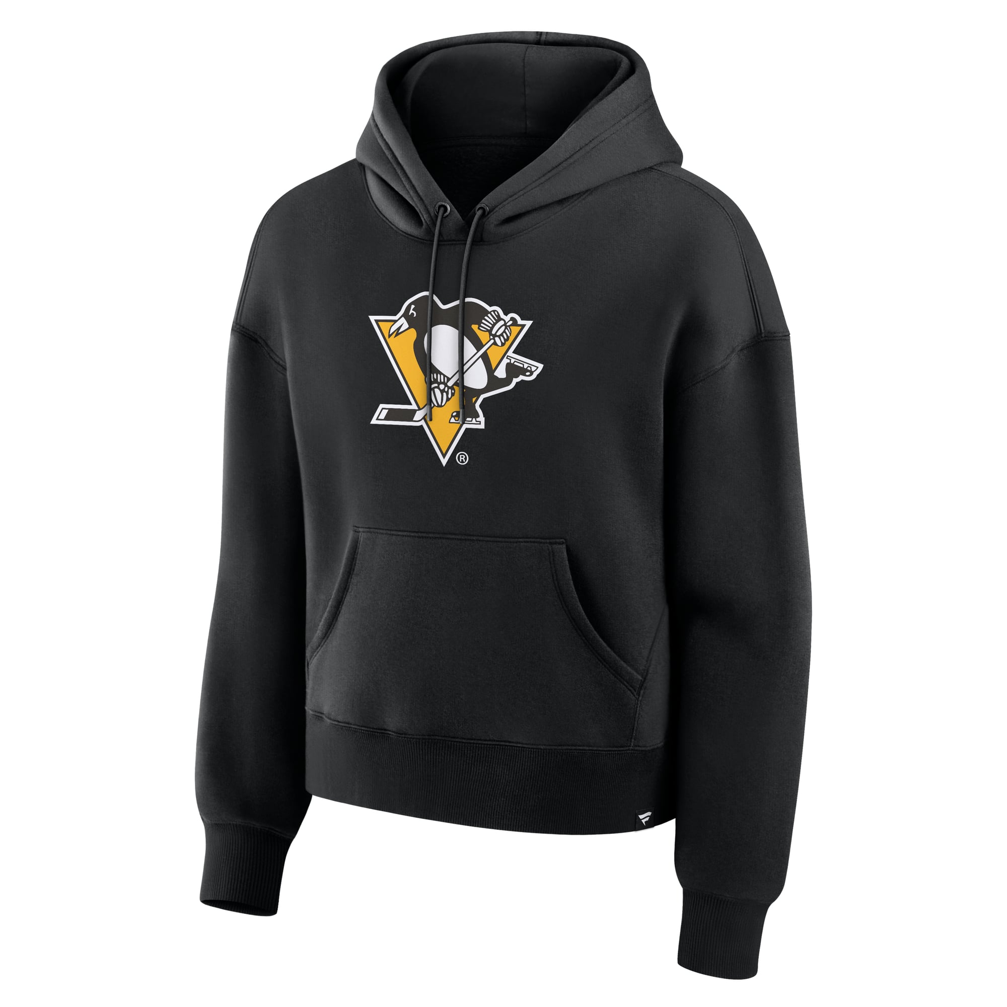 Sweat à capuche noir Fanatics pour femmes, motif Penguins de Pittsburgh