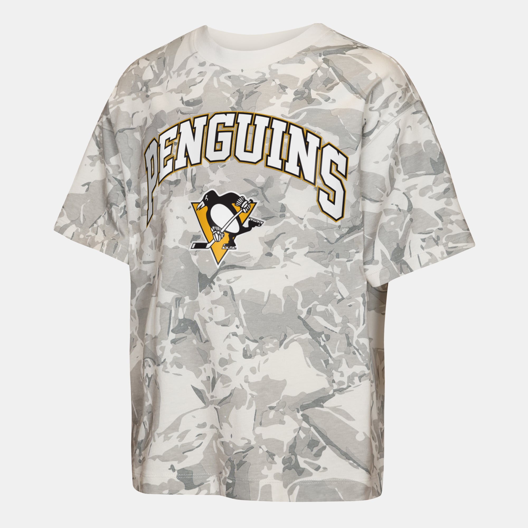 T-shirt camouflage Pittsburgh Penguins Hockey Edge pour jeunes