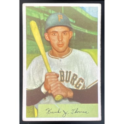 1954 Bowman #155 Frank Thomas RC