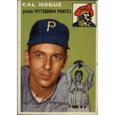 1954 Topps #134 Cal Hogue