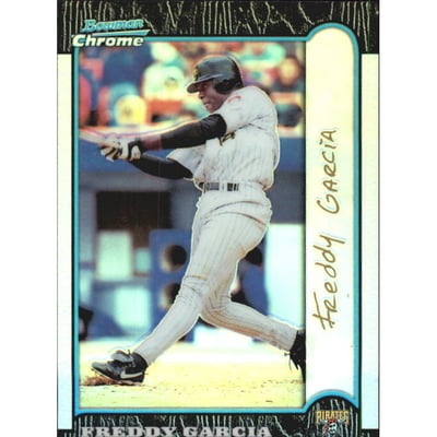 1999 Bowman Chrome Gold Refractors #126 Freddy Adrian Garcia