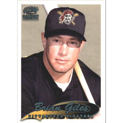 1999 Paramount Platinum Blue #184 Brian Giles