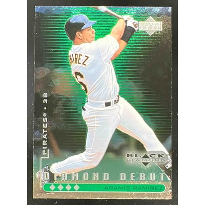 1999 Upper Deck Black Diamond Quadruple #113 Aramis Ramirez /100