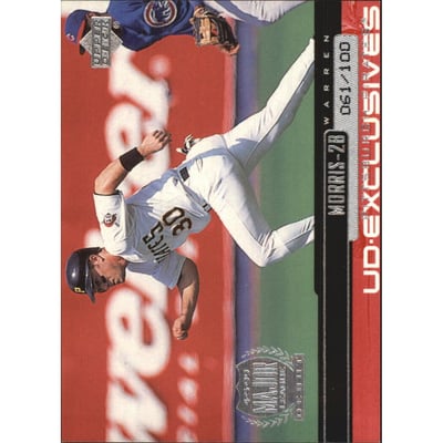 2000 Upper Deck Exclusives Silver #201 Warren Morris