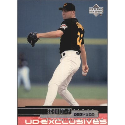 2000 Upper Deck Exclusives Silver #205 Jason Schmidt