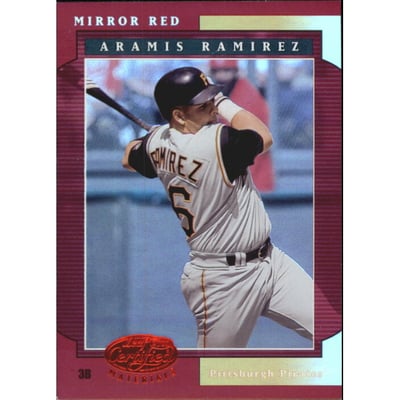 2001 Leaf Certified Materials Mirror Red #109 Aramis Ramirez