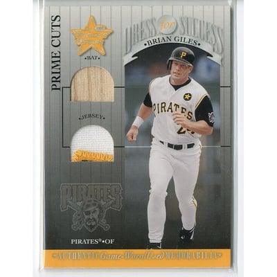 2001 Leaf Rookies and Stars Dress for Success Prime Cuts #DFS7 Brian Giles