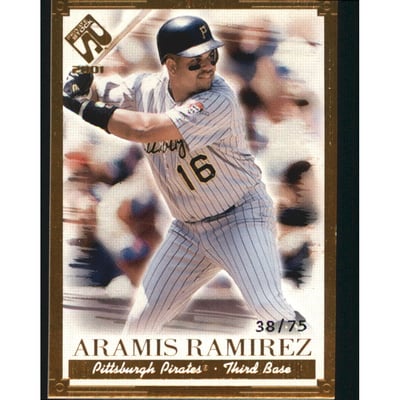 2001 Private Stock Gold Portraits #95 Aramis Ramirez