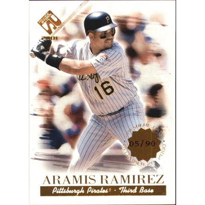 2001 Private Stock Premiere Date #95 Aramis Ramirez